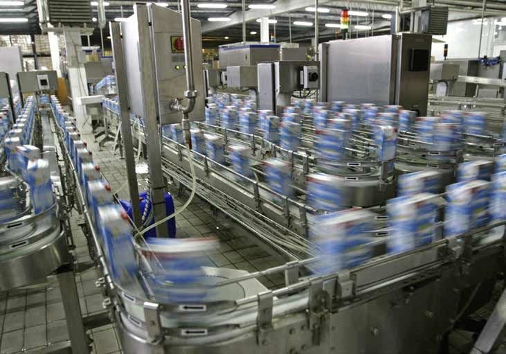 Food production line supporting HACCP implementation training